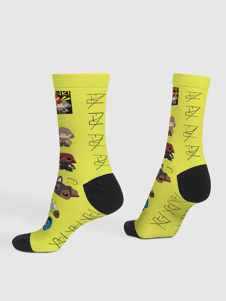 Yellow Dorn Product 1 Socks product image (1)