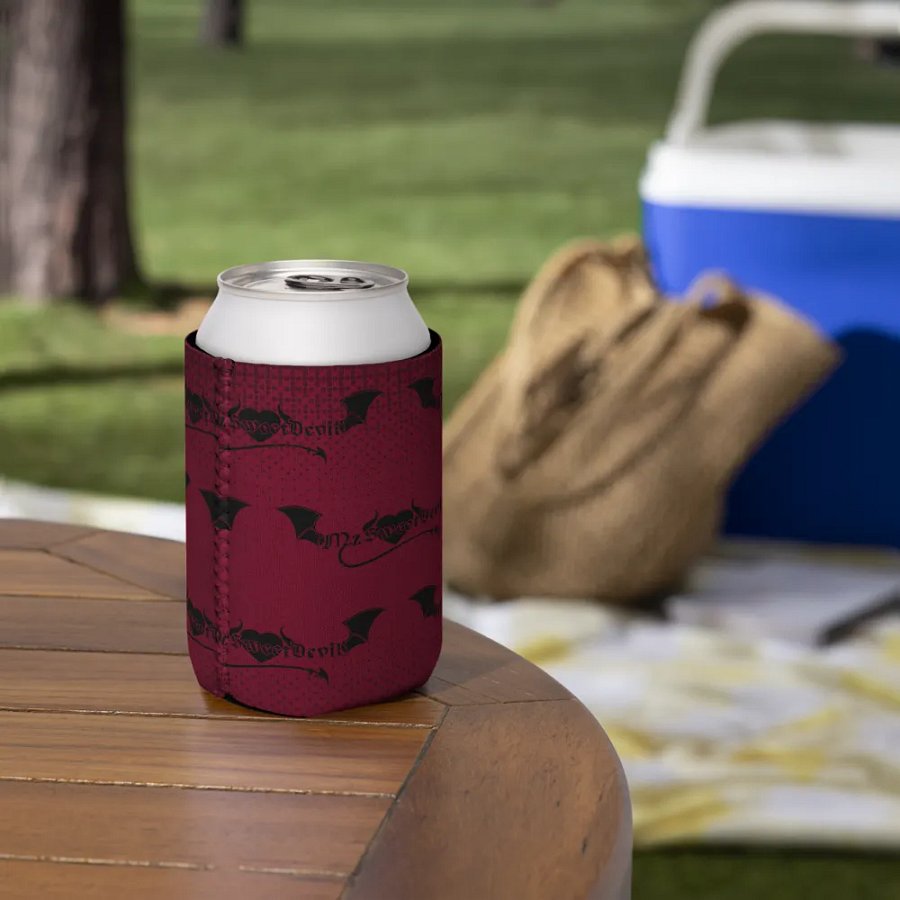MzSweetDevil 2.0 Logo Can Cooler product image (7)