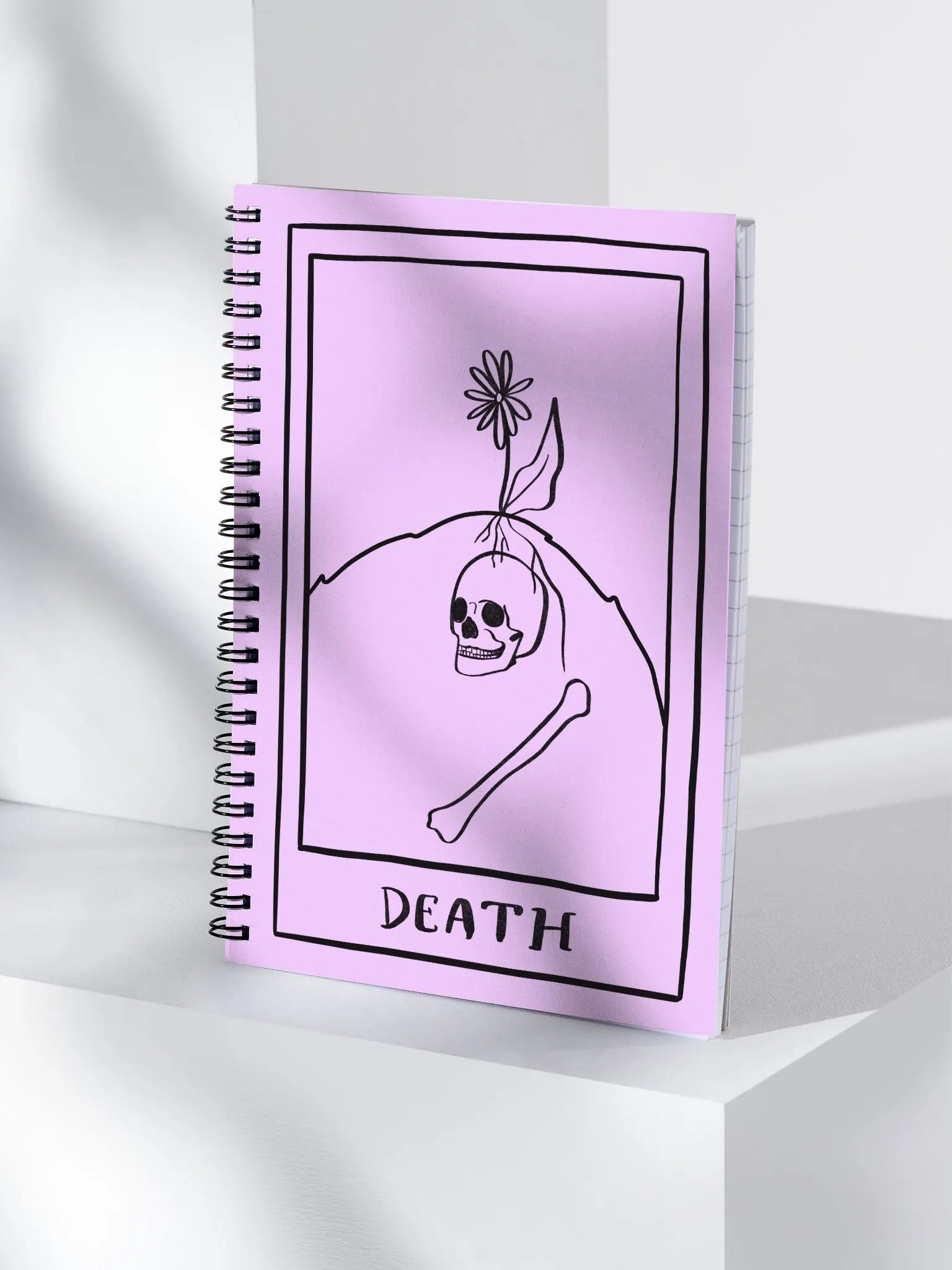 Death Is A New Beginning Spiral Notebook product image (4)