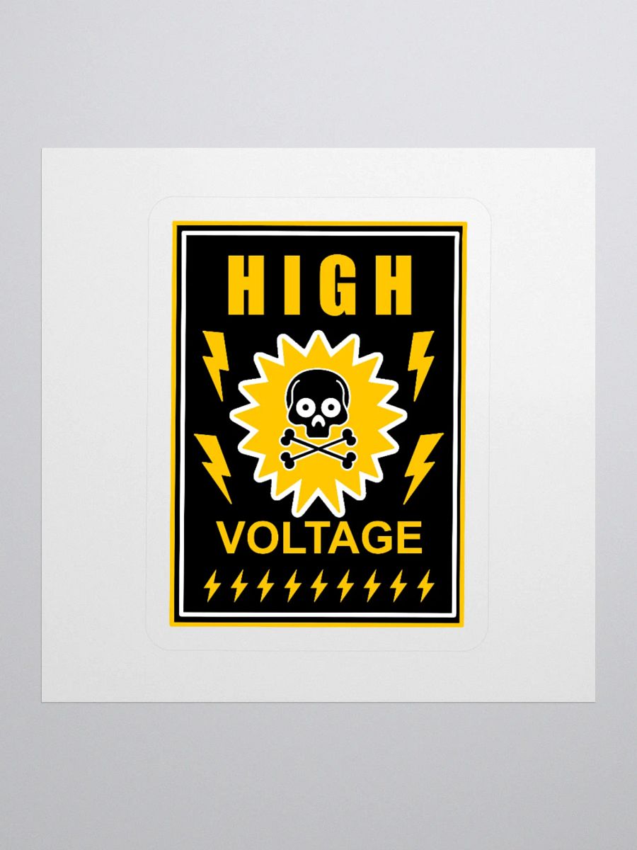 Dangerous Voltage Kiss Cut Stickers product image (3)