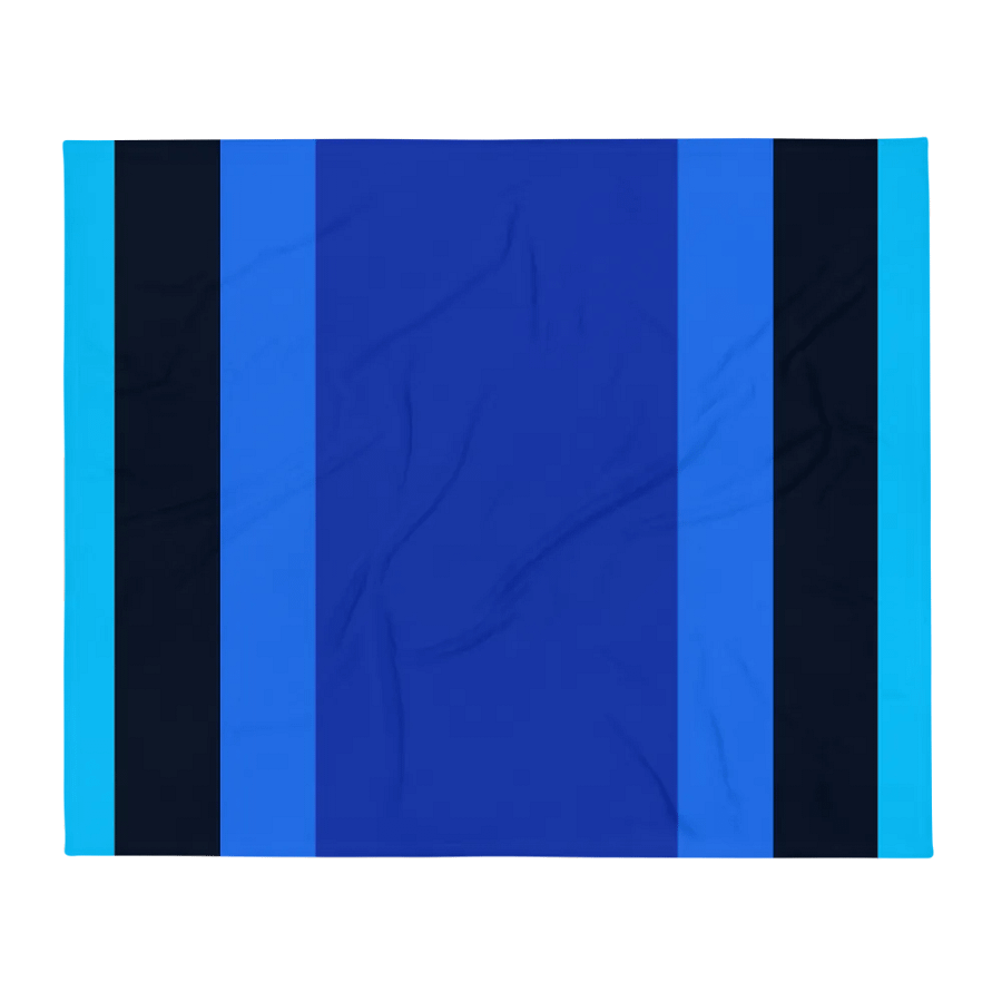 Blue Block Blanket product image (1)