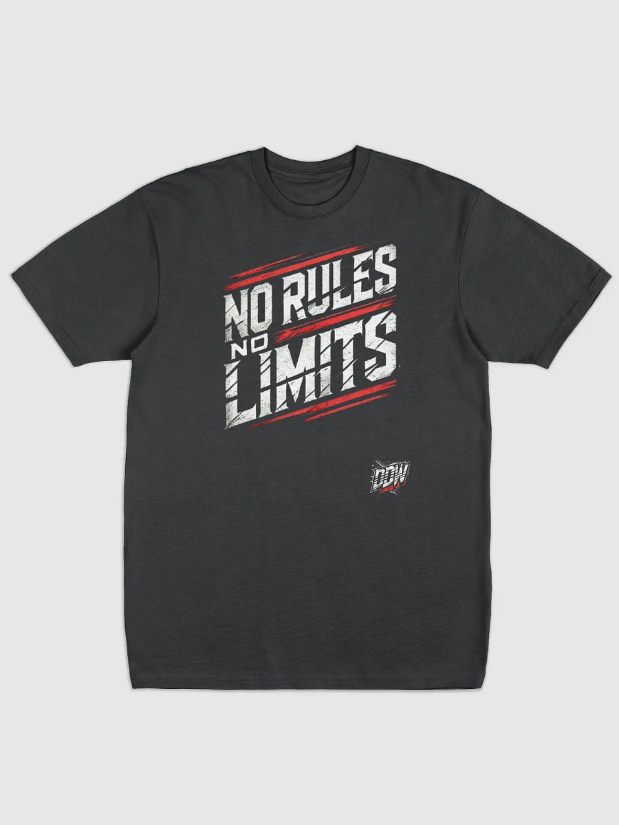 DDW NO RULES NO LIMITS HEAVY T-SHIRT product image (1)