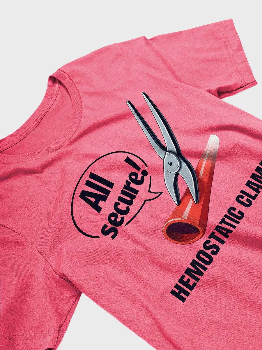 Secure Care Hemostatic Clamp T-Shirt product image (33)