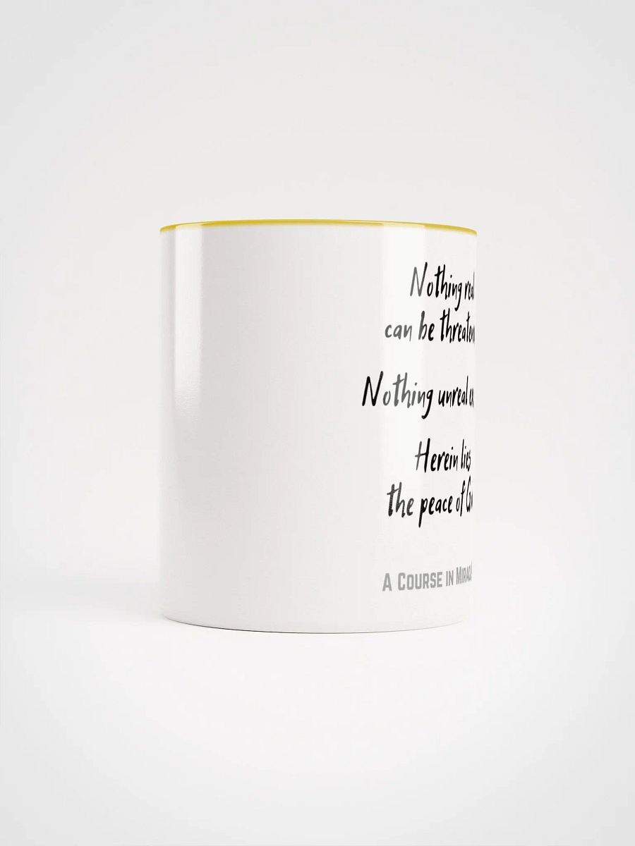 Nothing unreal exists - ACIM Inspirational Mug product image (66)