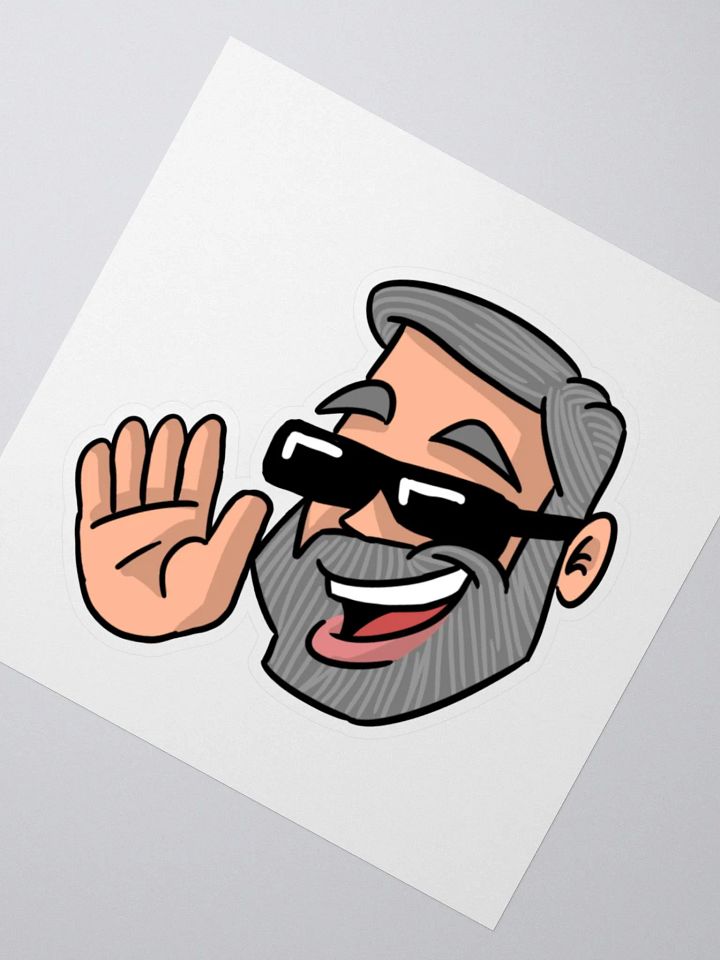 OMG Hi Emote Sticker product image (2)