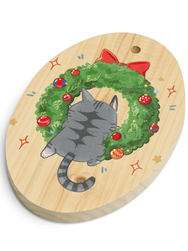 Christmas ornament Tabby cat product image (2)