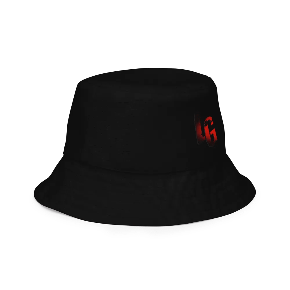 Reversible Black/Blood Paradise Bucket Hat product image (4)