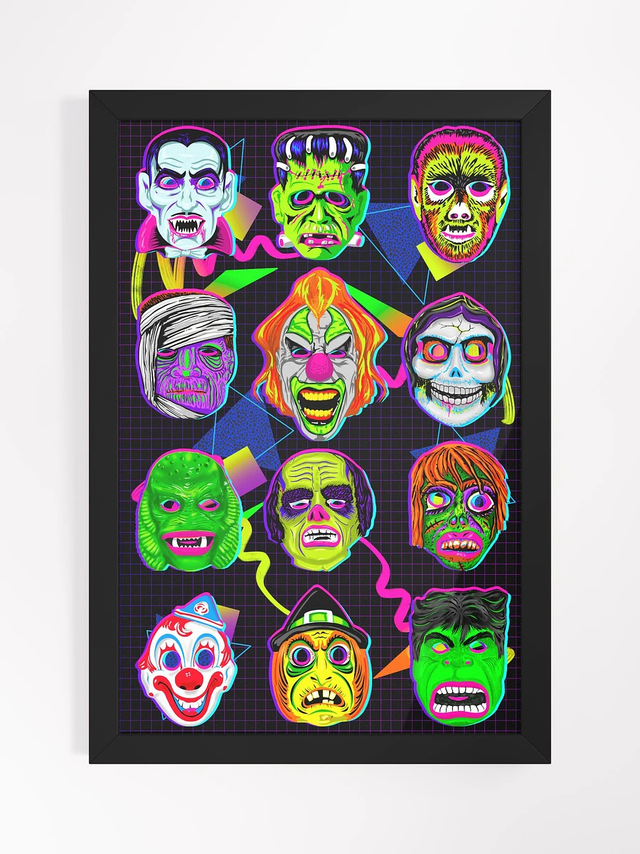 Horror Icons Framed Artwork product image (2)