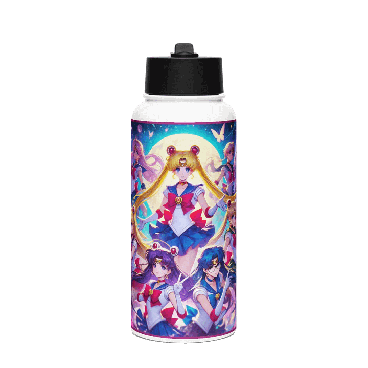 Celestial Sailor Squad Stainless Steel Water Bottle product image (1)