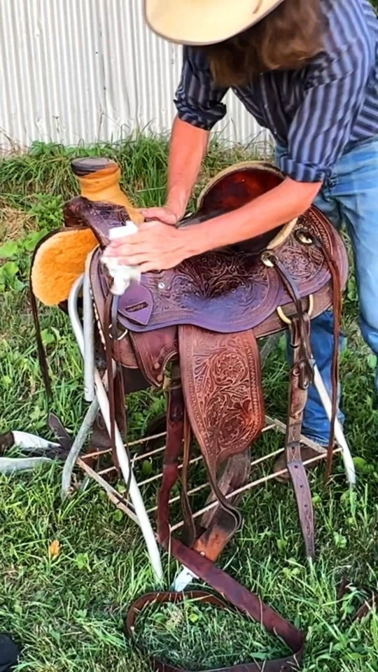 Your saddle makes a big difference! Here's the history behind mine. #horses #saddle #cowboy #horse #outdoors