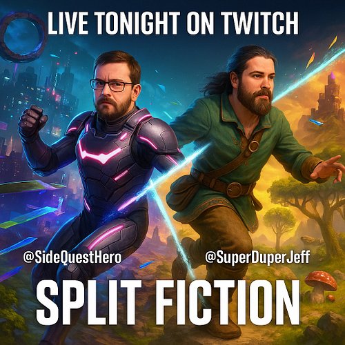 We’re back in Split Fiction tonight — swapping between wild sci-fi cities and full-on fantasy chaos.
@superduperjeffttv and I...