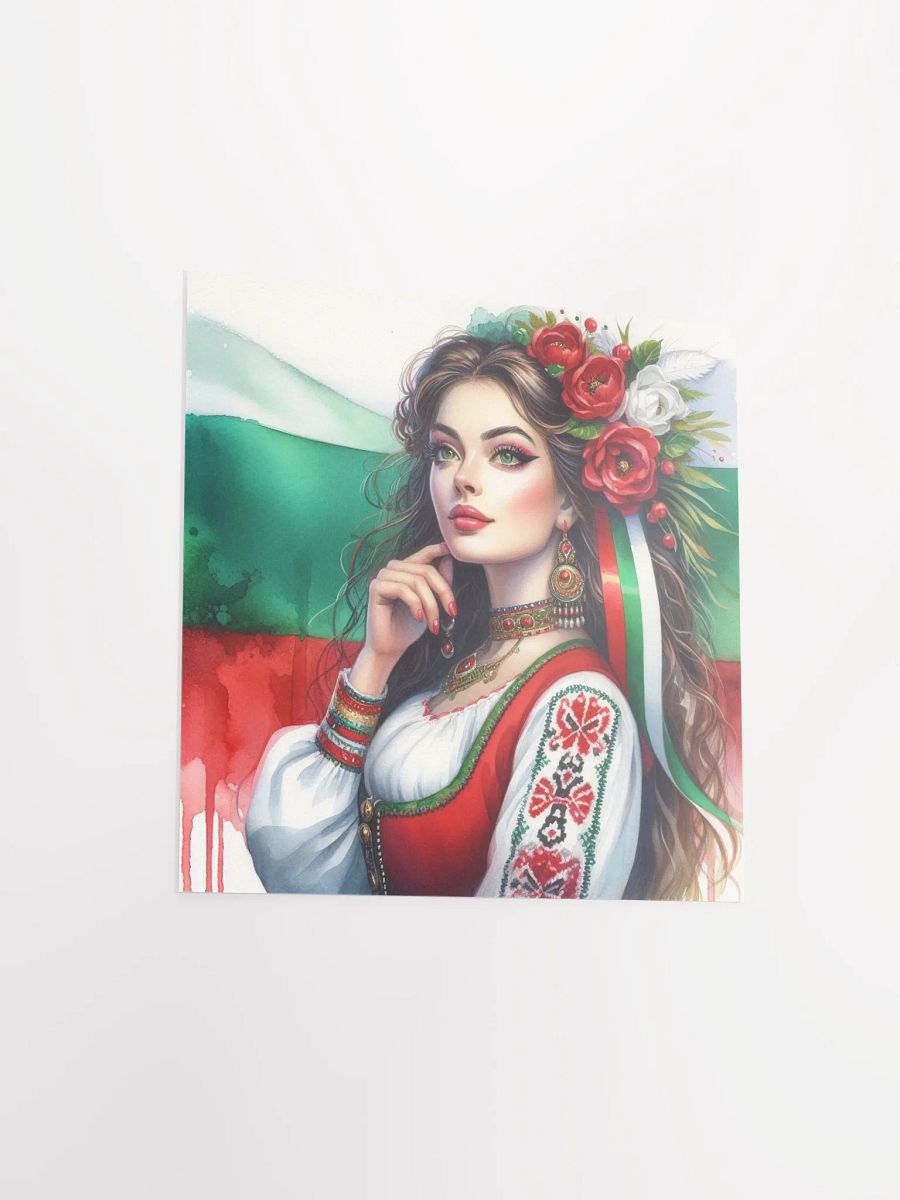 Woman in Folklore Costume Poster product image (3)
