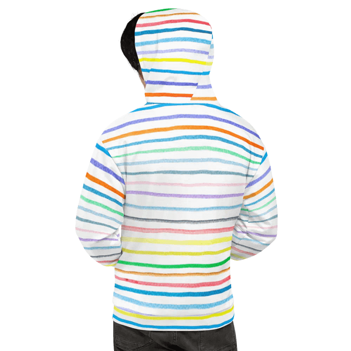 Vibrant Lines Unisex Hoodie product image (2)