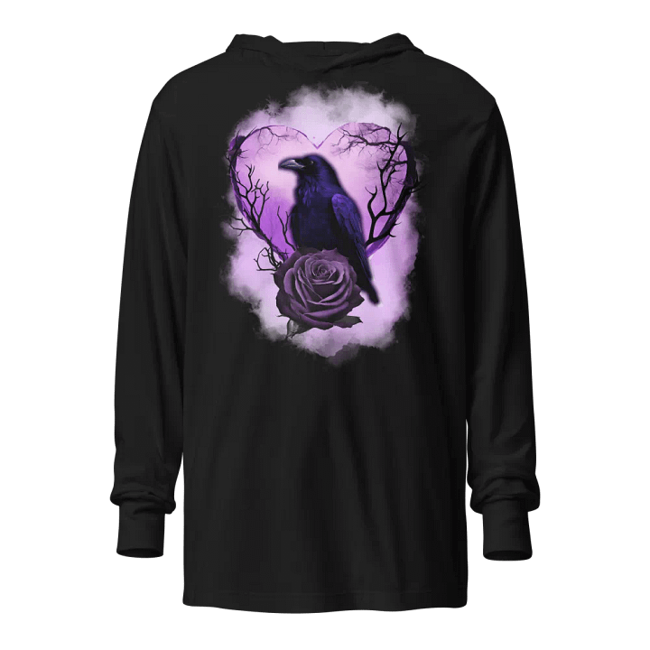 Raven's heart Hooded Tee product image (1)