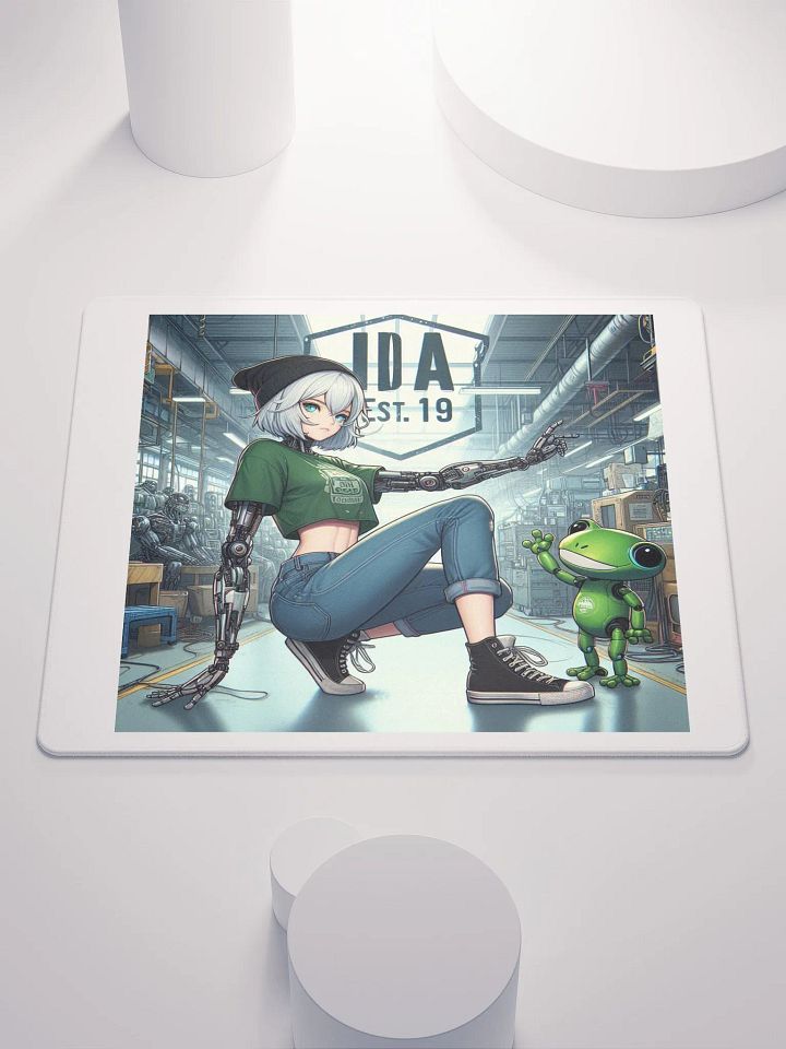 IDA Affliction Robot Themed Gaming Mousepad product image (1)