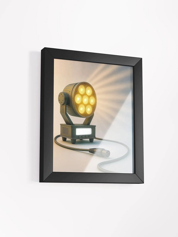 Theatrically Jerry: "Amber Ray's" Moving Head Wash Light Fine Art Print product image (9)