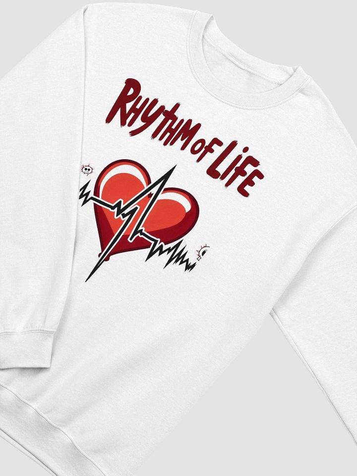 Rhythm of Life Heartbeat Crewneck Sweatshirt product image (6)