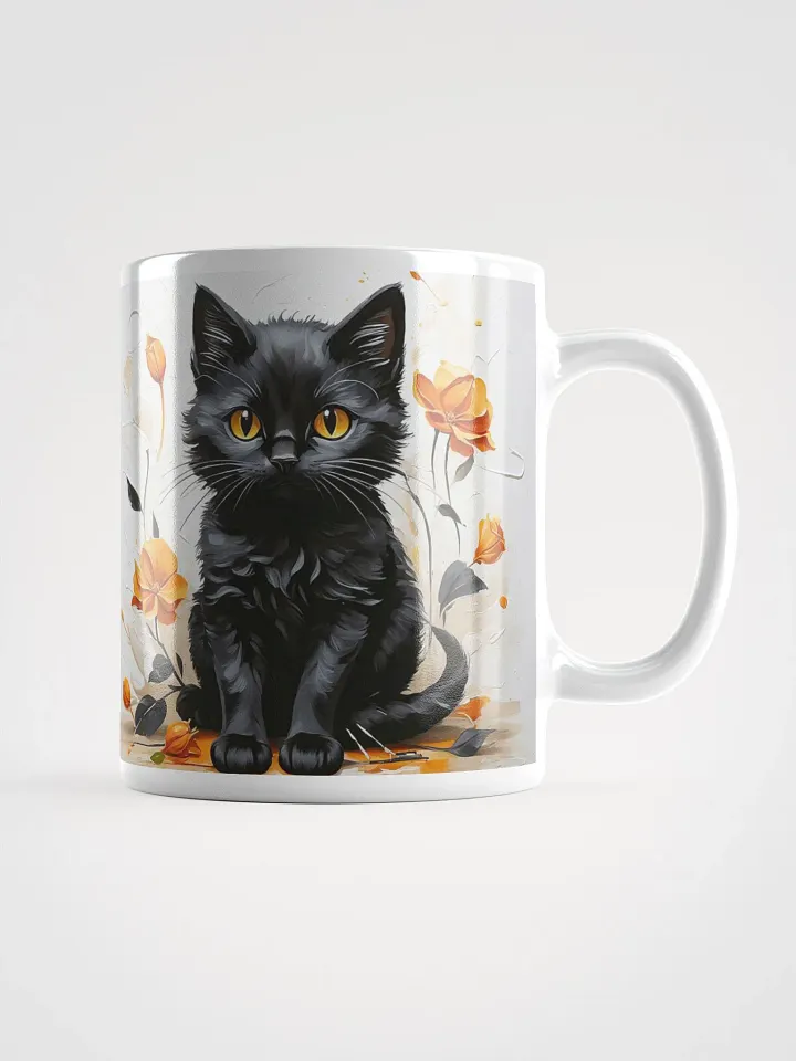 Mystic Paws Black Cat Mug product image (1)