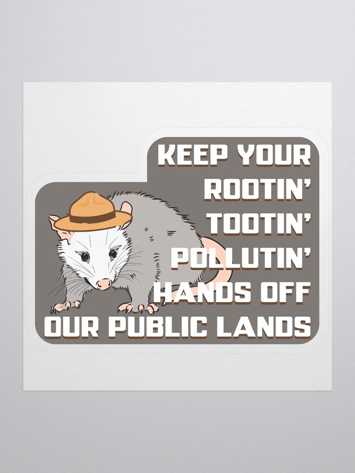 Rootin' Tootin' Sticker product image (1)