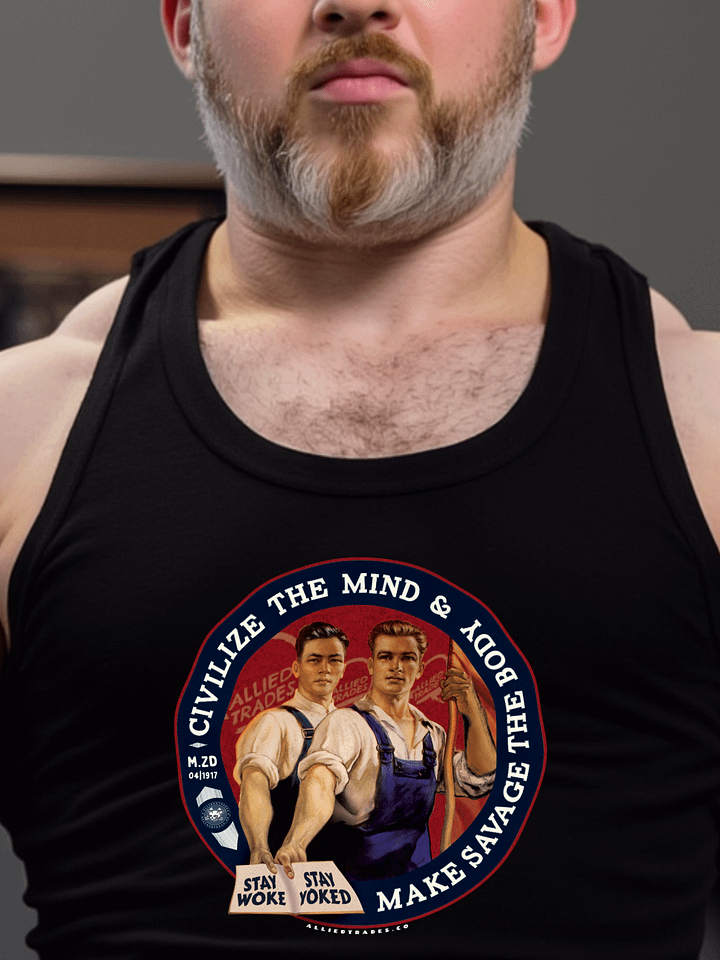 Stay Woke! Stay Yoked! Tankie Top! product image (2)