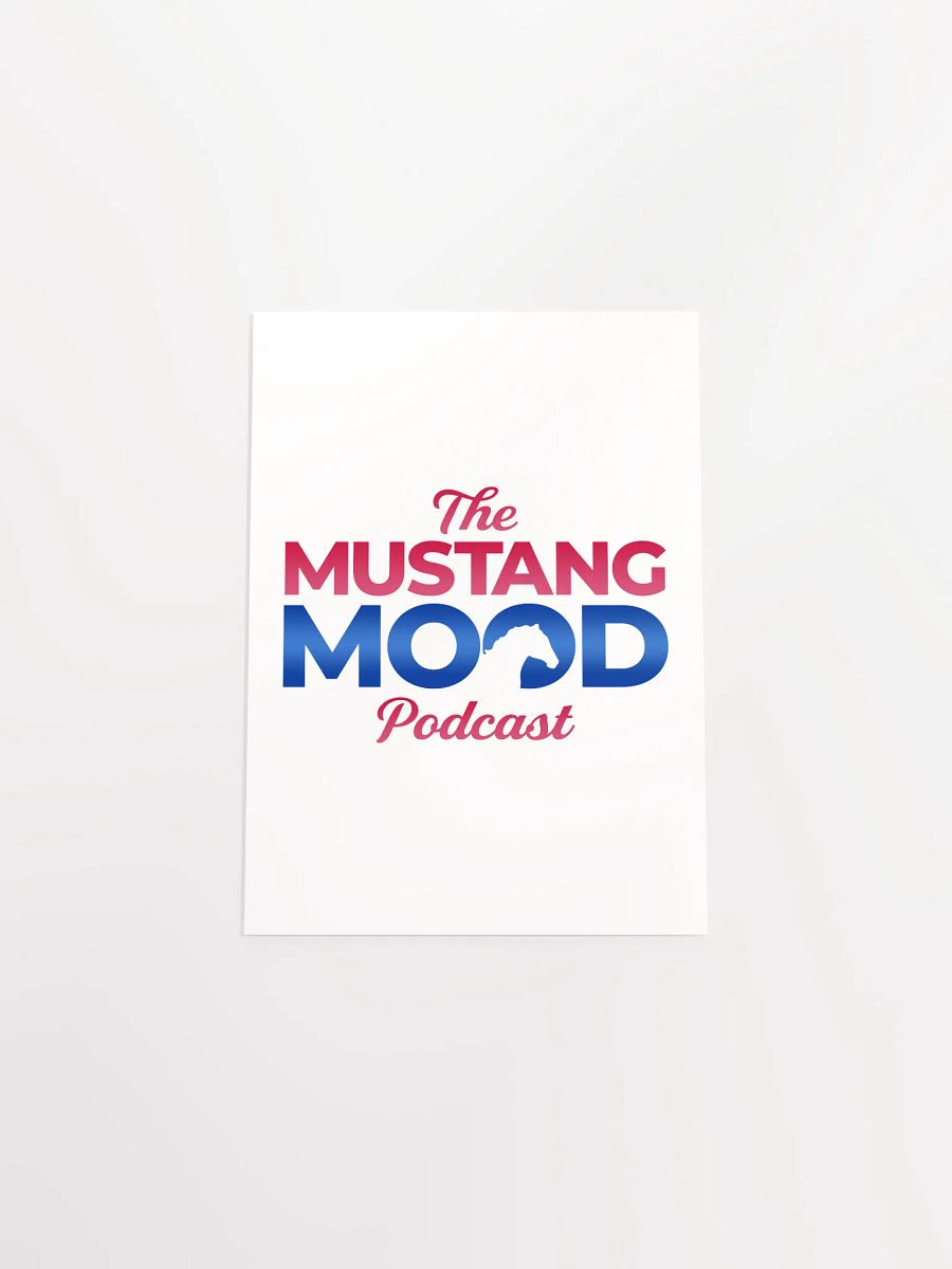 The Mustang Mood Poster product image (20)
