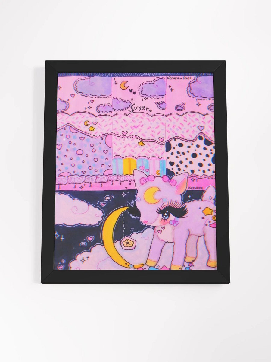 Sugar Deer Framed Art Print product image (4)