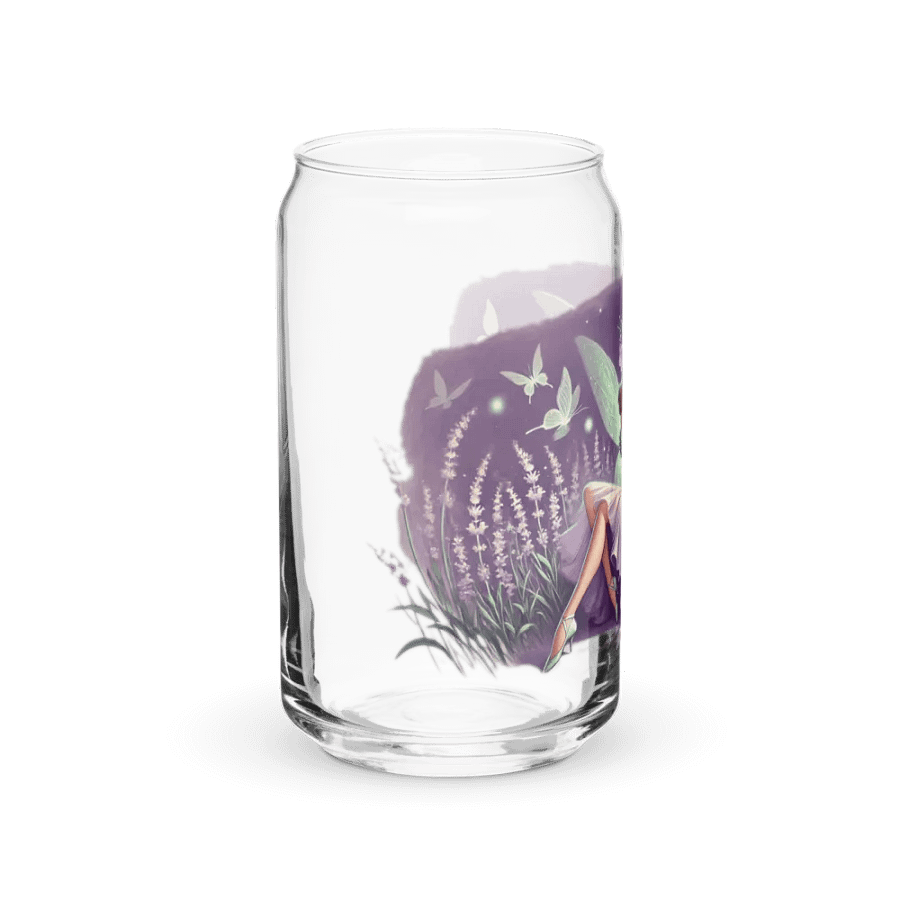 Lavender Fairy Can-Shaped Glass product image (40)