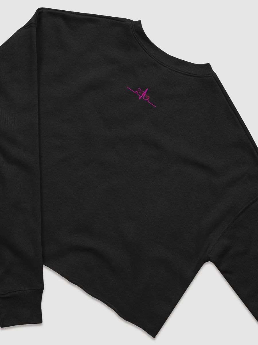 RUNNING MASCARA Women's Crop Top Sweatshirt product image (13)
