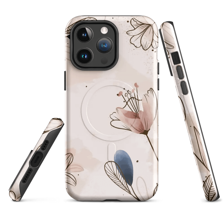 Floral Watercolor iPhone® Tough Case product image (4)