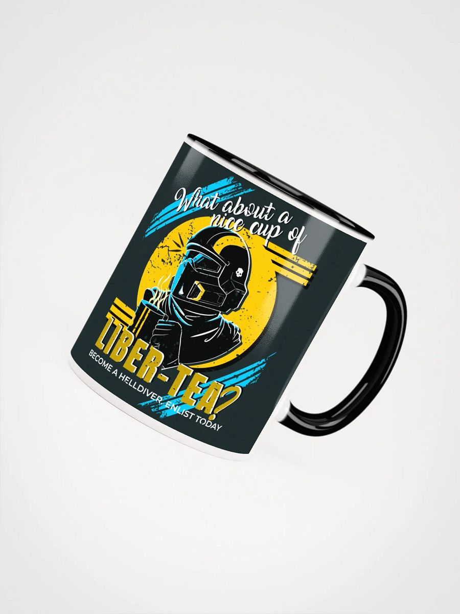 Helldivers 2 Ceramic Mug | What About a Cup of Liber-Tea? Retro Design product image (23)