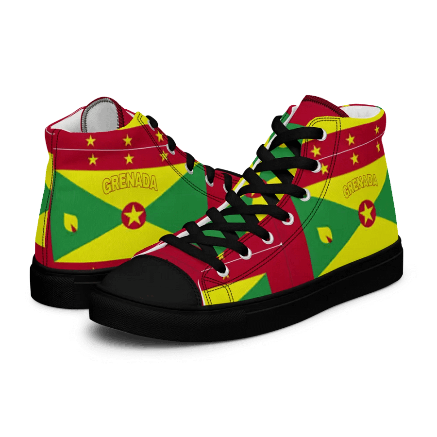 Grenada Flag Women's High Tops product image (10)