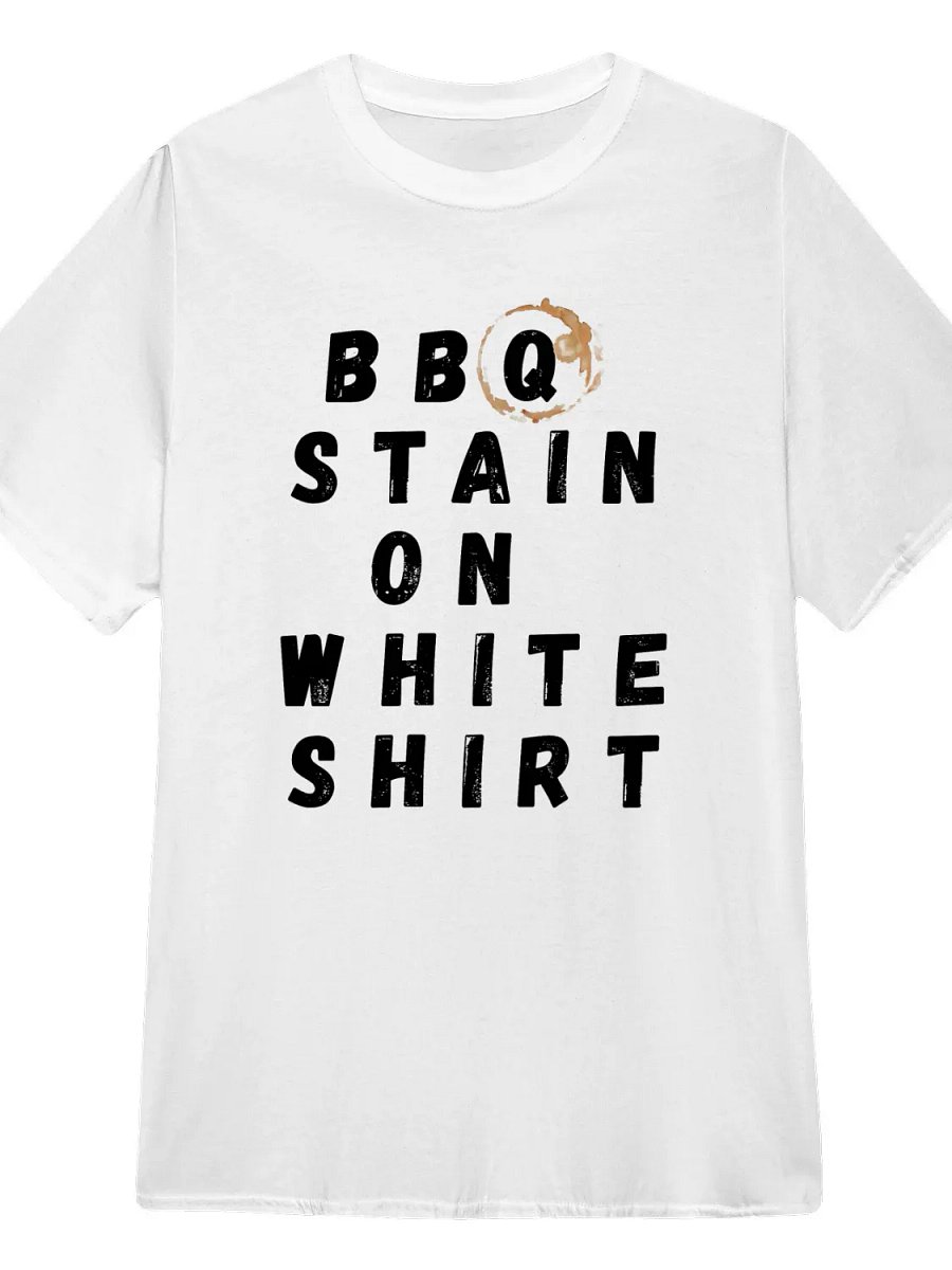 BBQ Stain on White Shirt T-Shirt product image (4)