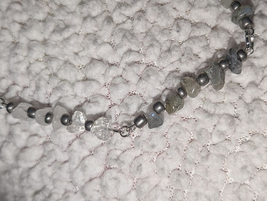 Labradorite Crystal Choker! product image (2)
