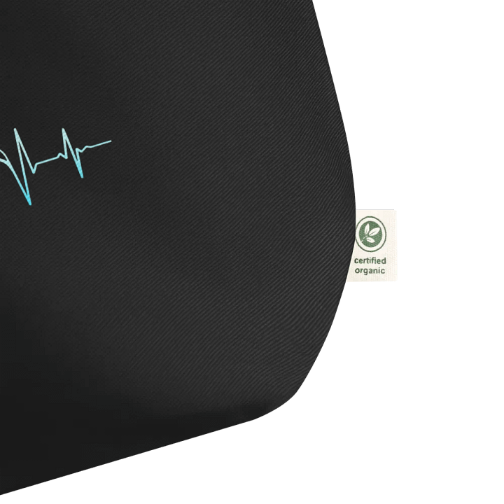 Horse Heartbeat Organic Cotton Tote product image (2)