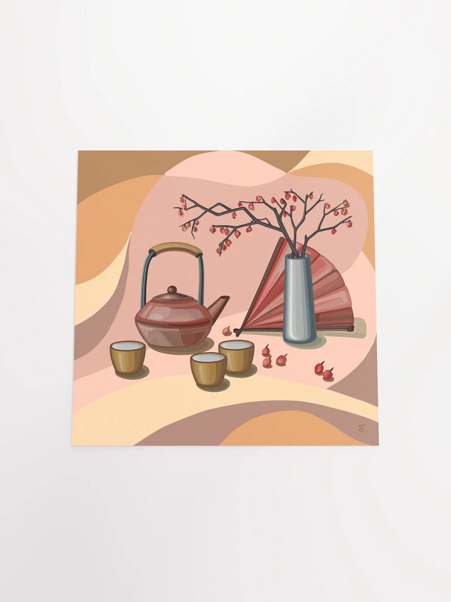 Tranquil Tea Time Poster - Coffee Shop No. 12 product image (4)