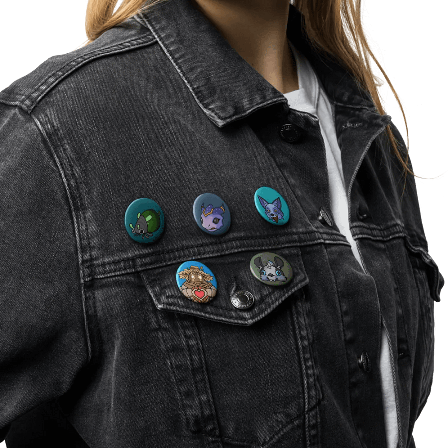 Palia Emotes Set - Pin Buttons product image (8)