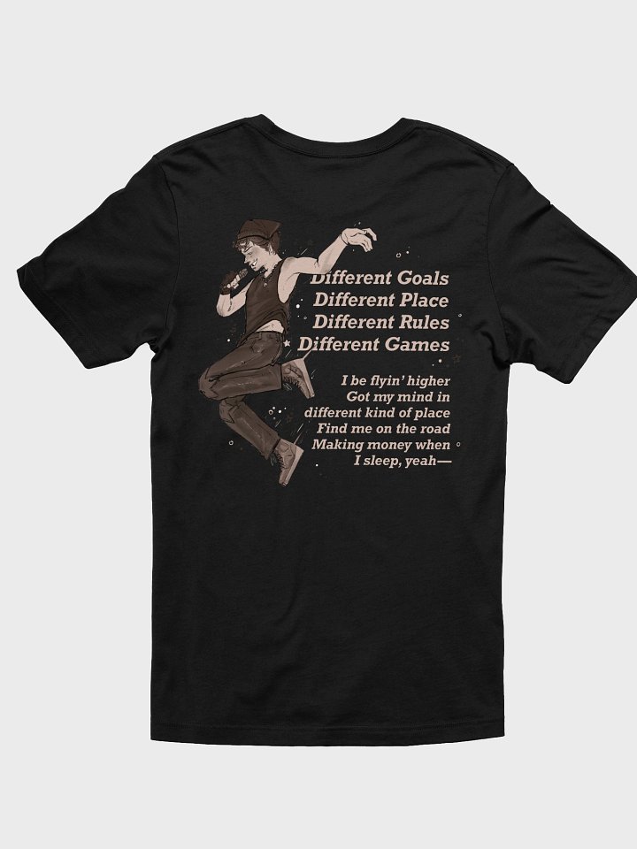 Different Rules T-shirt (Martinus WANTS Rap) product image (6)