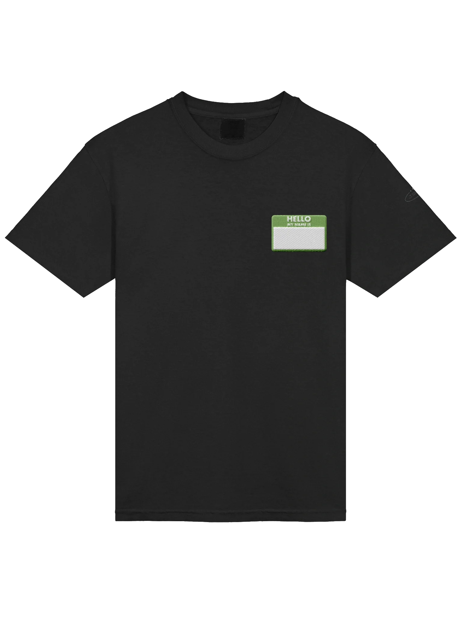 Name Tag Tee: Green Block product image (3)