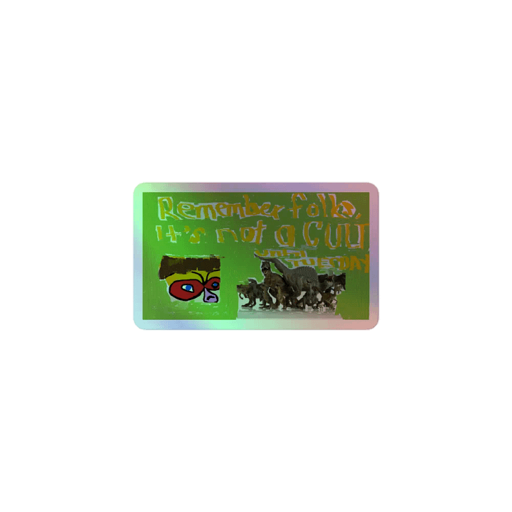 Not A Cult until Tuesday product image (1)