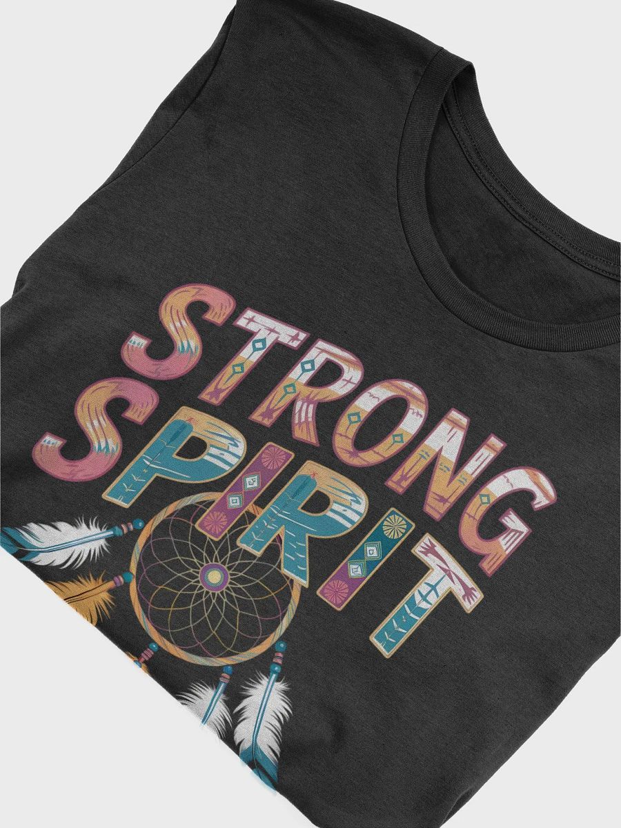 Strong Spirit: Bold Dreamcatcher Native Pride T-Shirt product image (6)