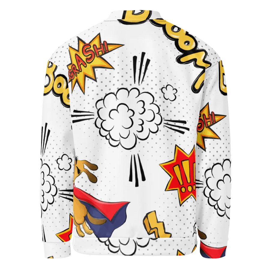 Comic Speech Bomer Jacket product image (2)