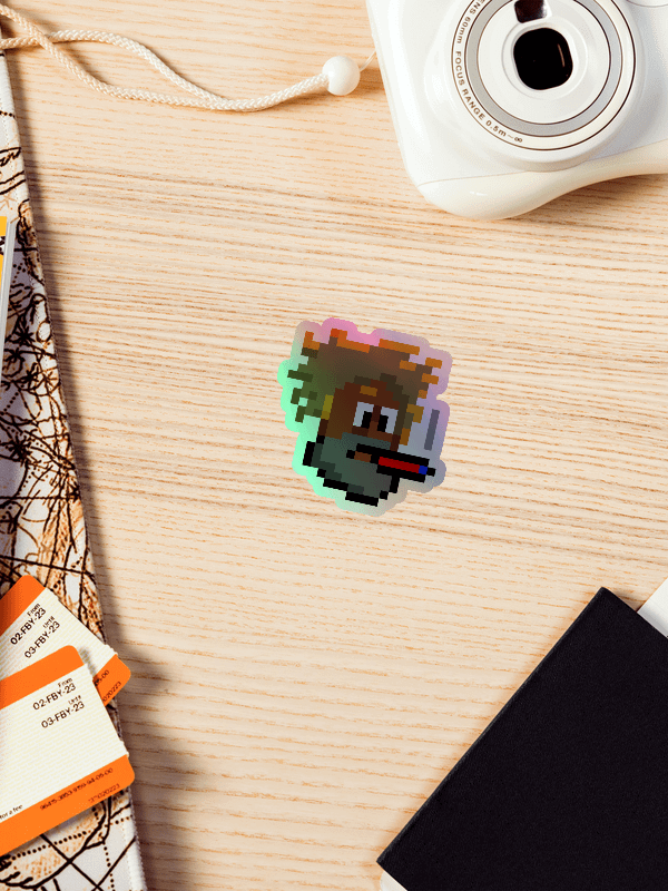 Panik Holographic Sticker product image (1)