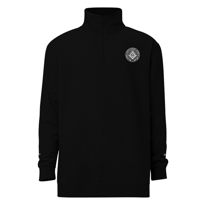 ENS Everyday Quarter-Zip Pullover (White Embroidered Seal) product image (1)