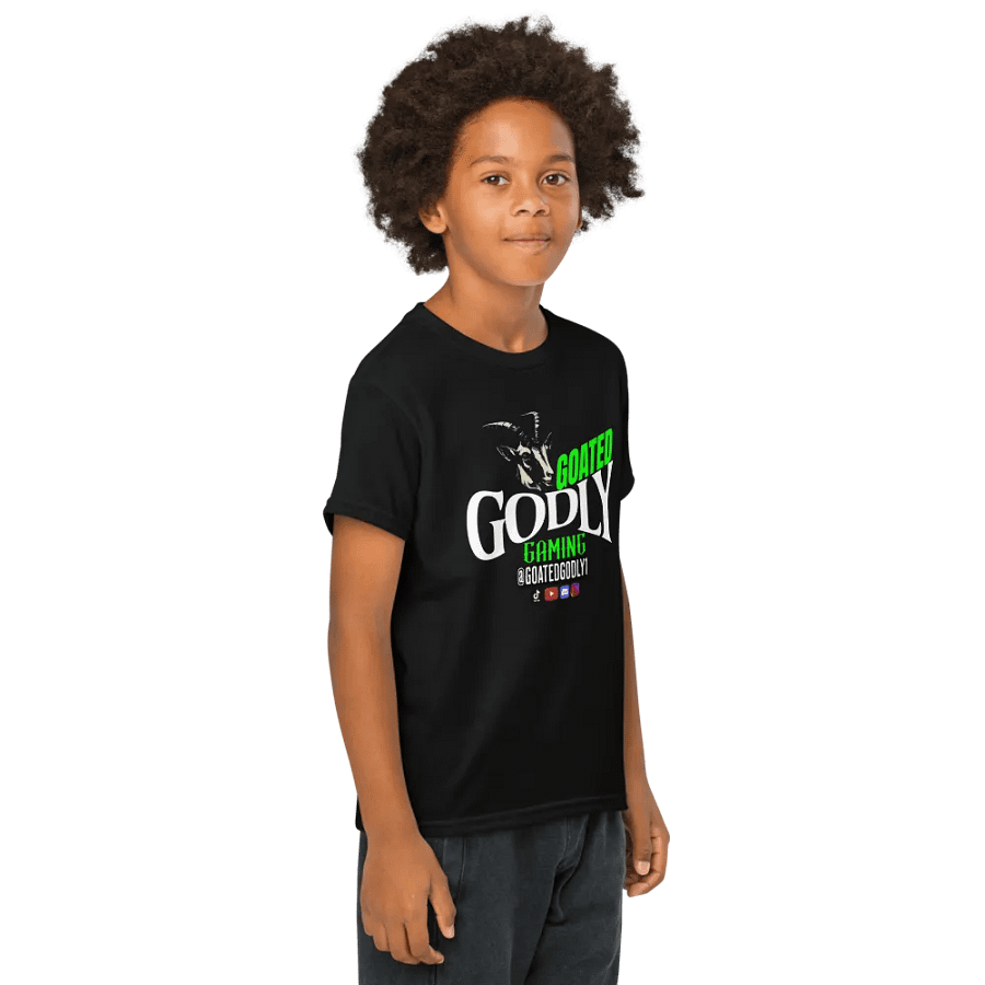 Goated Godly Gaming Youth Tee product image (4)