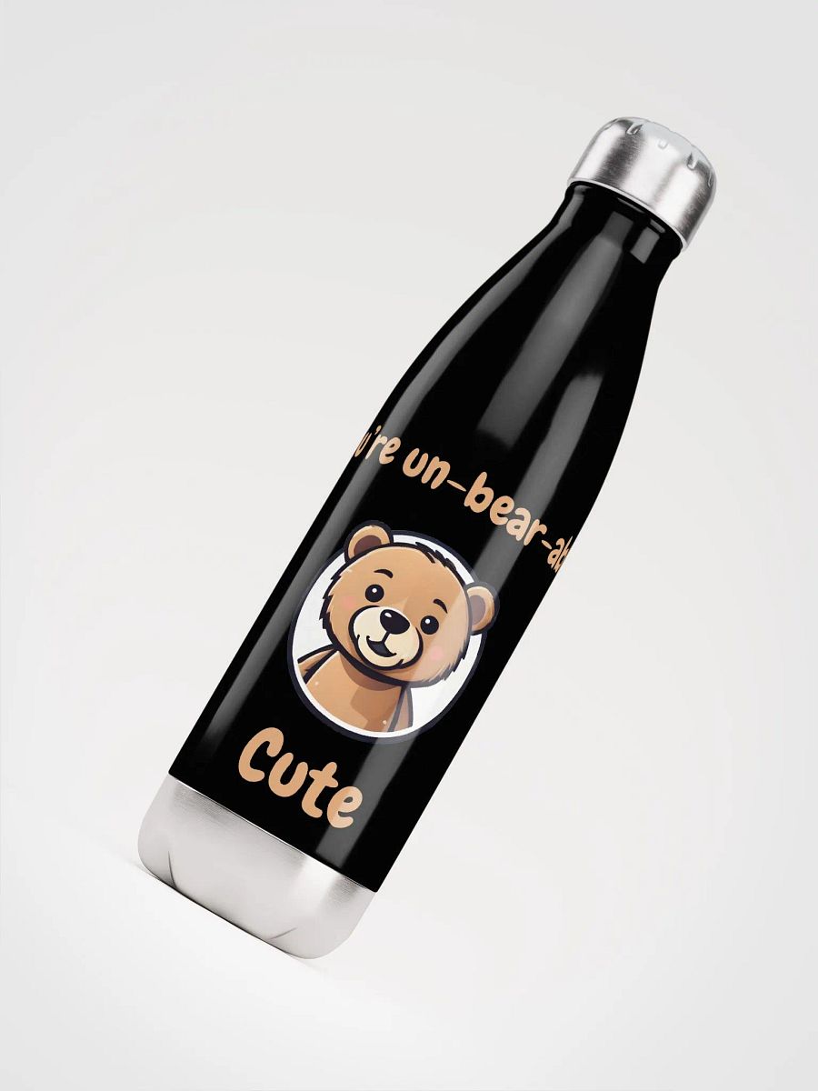 Un-Bear-Ably Cute Stainless Steel Water Bottle product image (4)