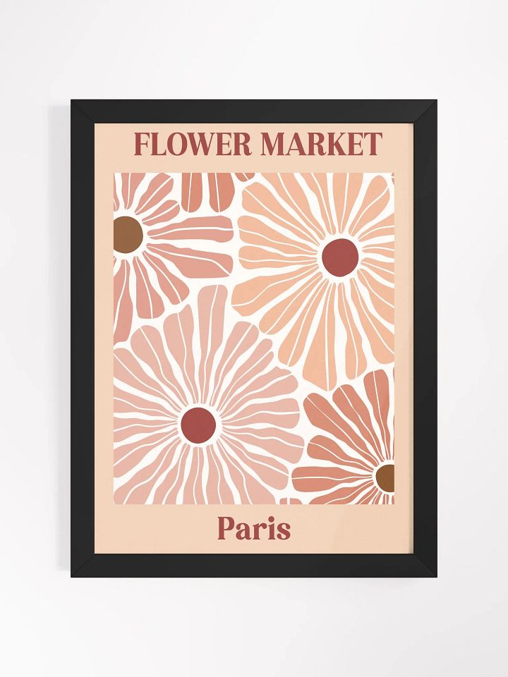 Flower Market Paris - Framed Poster product image (1)