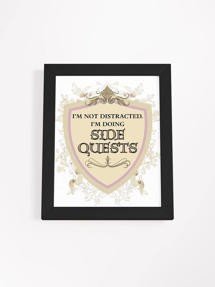 Side Quests Print product image (1)