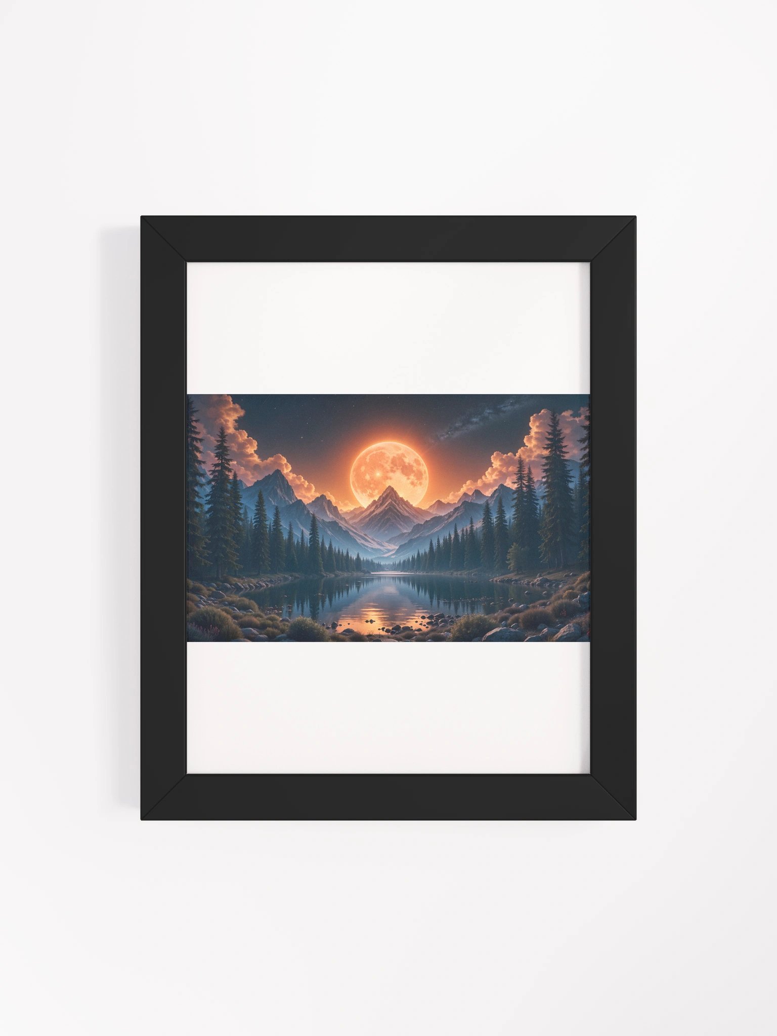 Canvas Wall Art Mountain Lake product image (111)
