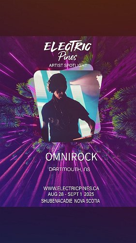 Excited to announce that I will be playing Electric Pines this year! Always a good time vibing with the fam at this amazing f...
