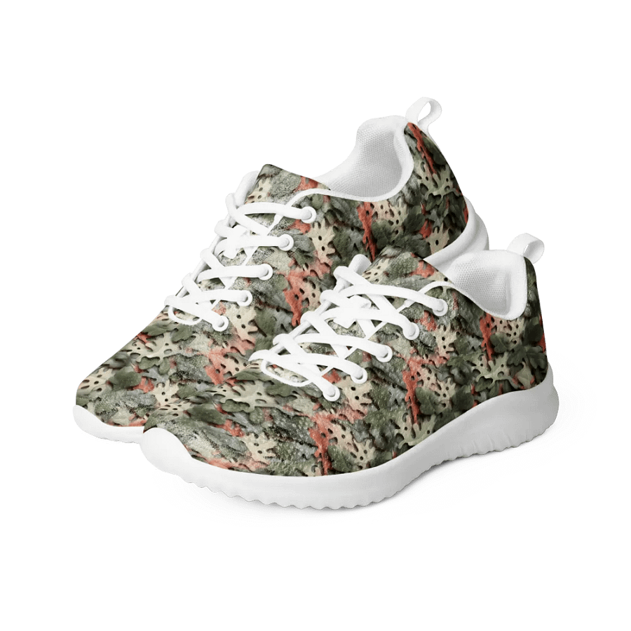 SYNTHETIC LEAVES CAMO PATTERN MEN'S ATHLETIC SHOES product image (6)